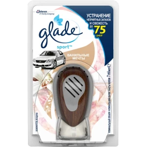 Освежитель воздуха для автомобиля Glade «Ванильные мечты»