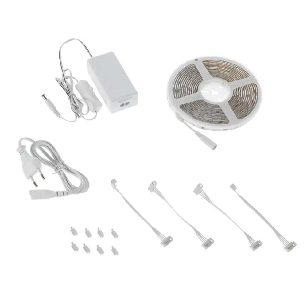 Набор светодиодной ленты 5 м 350Лм/30LED/м свет тёплый белый IP65 APEYRON STLM-2190285 - Вид №12