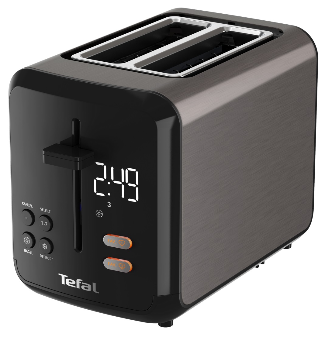 9225082 Тостер Tefal Ultimate Digital Control Panel TT3228E0 черный STDN-0021936 - Вид №2