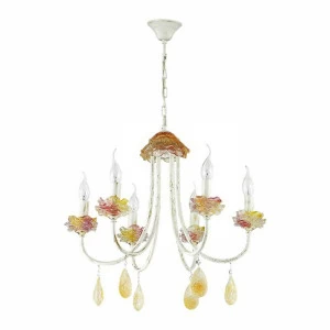 Подвесная люстра Odeon Light Corniola 3938/6 ODEON LIGHT ДИЗАЙНЕРСКИЕ, CORNIOLA 108581 Разноцветный