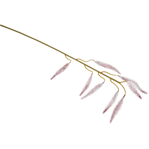 Искусственная ветка Сетария пластик 16x77 см разноцветная 86579611 STLM-2048038