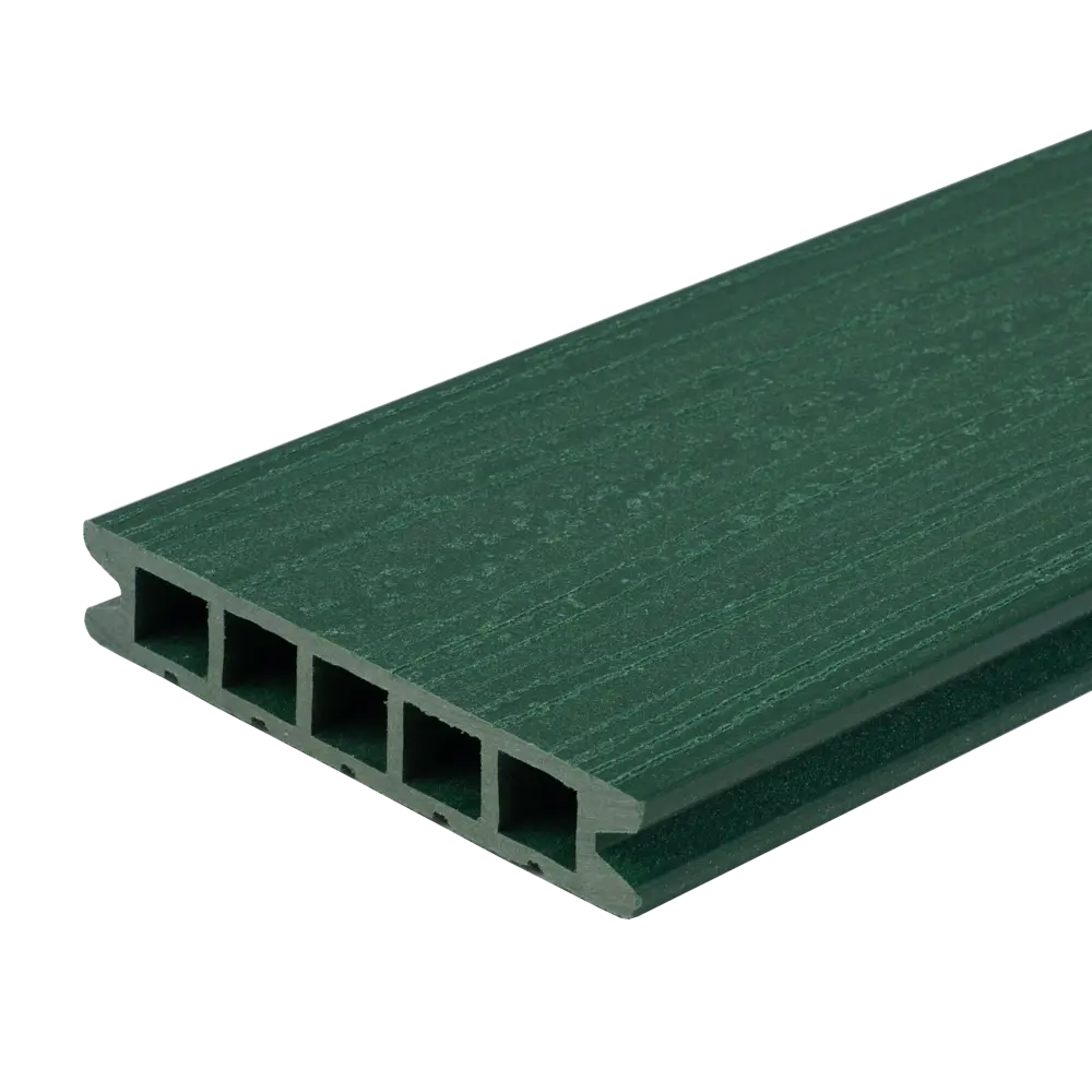 Террасная доска ДПК MultiDeck цвет Изумруд 3000x150x27 мм. Вельвет 0.45 м² 85473651 STLM-2190770 МУЛЬТИДЕК  - Вид №1