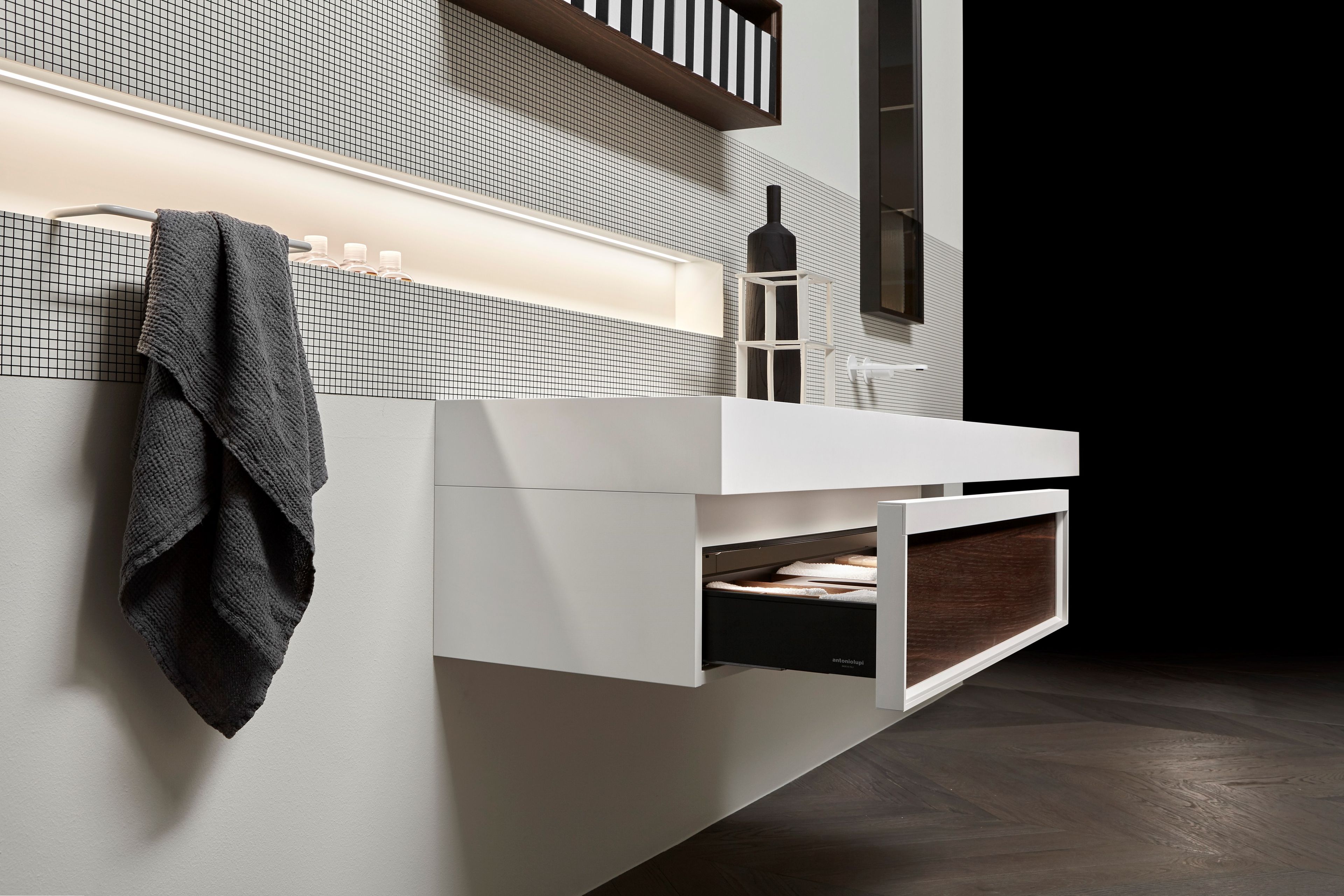 Прямоугольная раковина Flumood® с столешницей Antoniolupi Bemade ARCH-00056919 - Вид №3