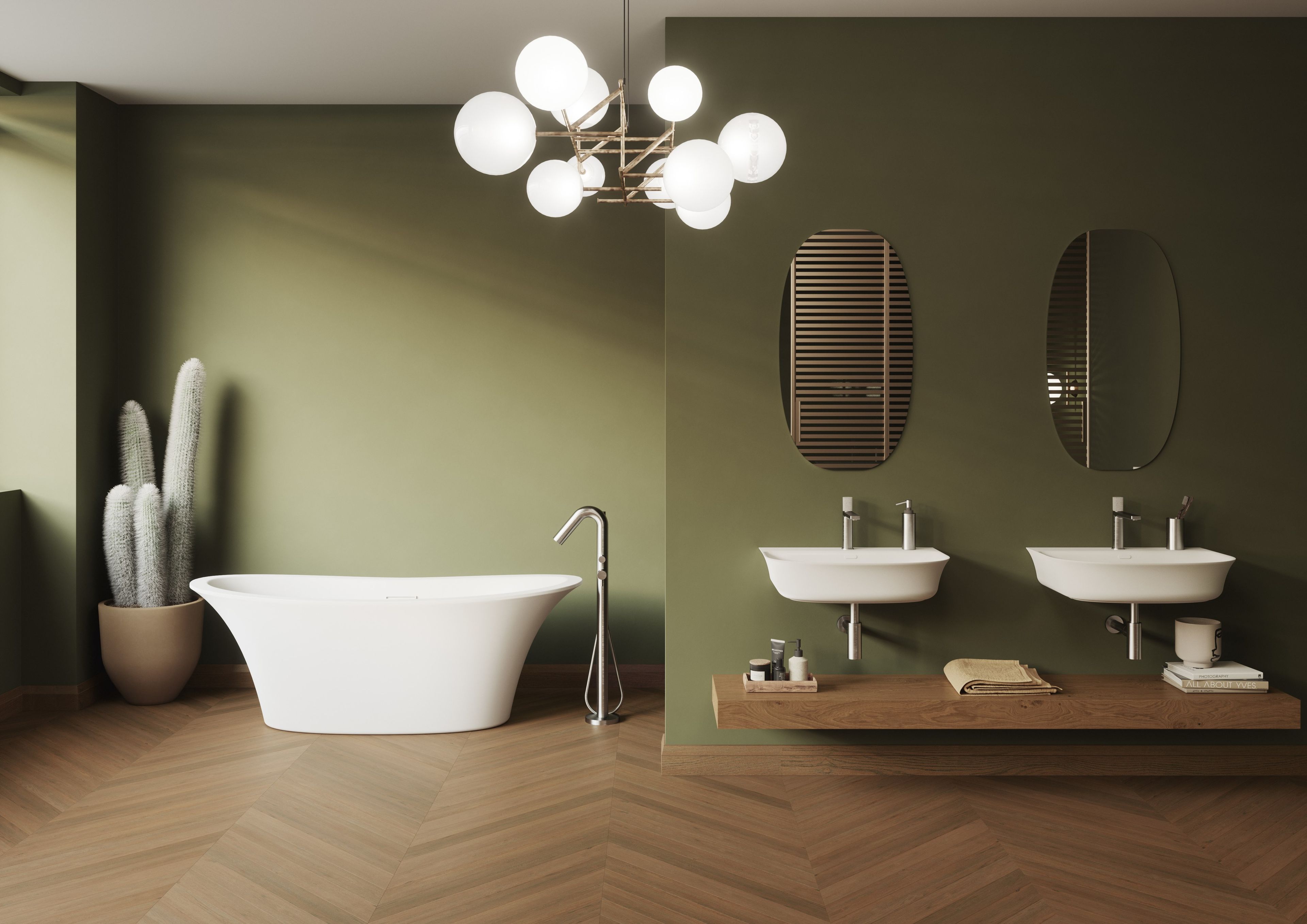 Керамическая подвесная раковина GSG Ceramic Design Flut ARCH-00062679 - Вид №4