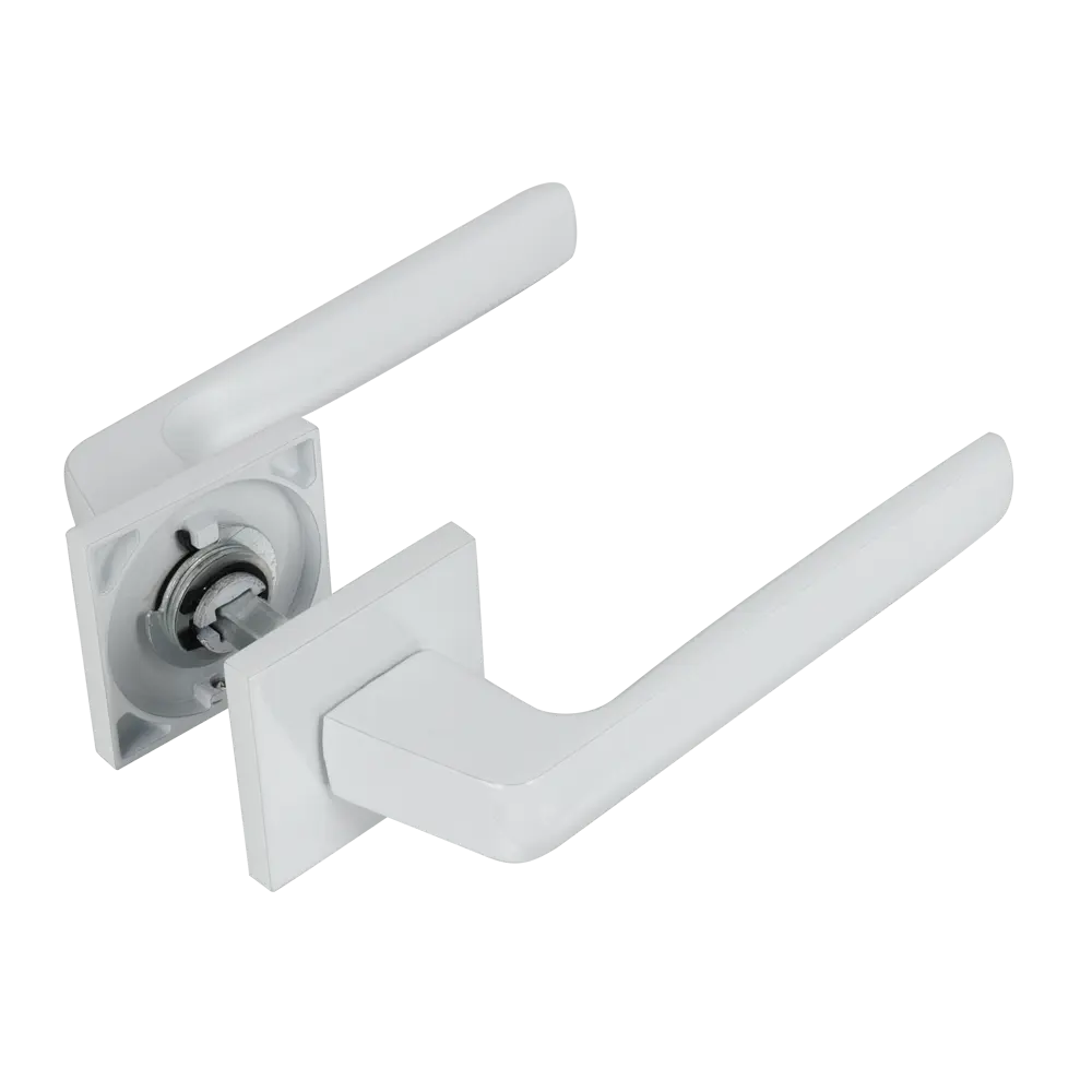 Дверные ручки EDSON EDS-183H-Q2 белые для межкомнатных дверей 85170510 STLM-0059406