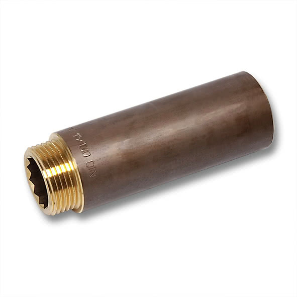 25133430R SANHA 513 удлинитель ВР-НР, латунь 3/4x30 мм  - Вид №1