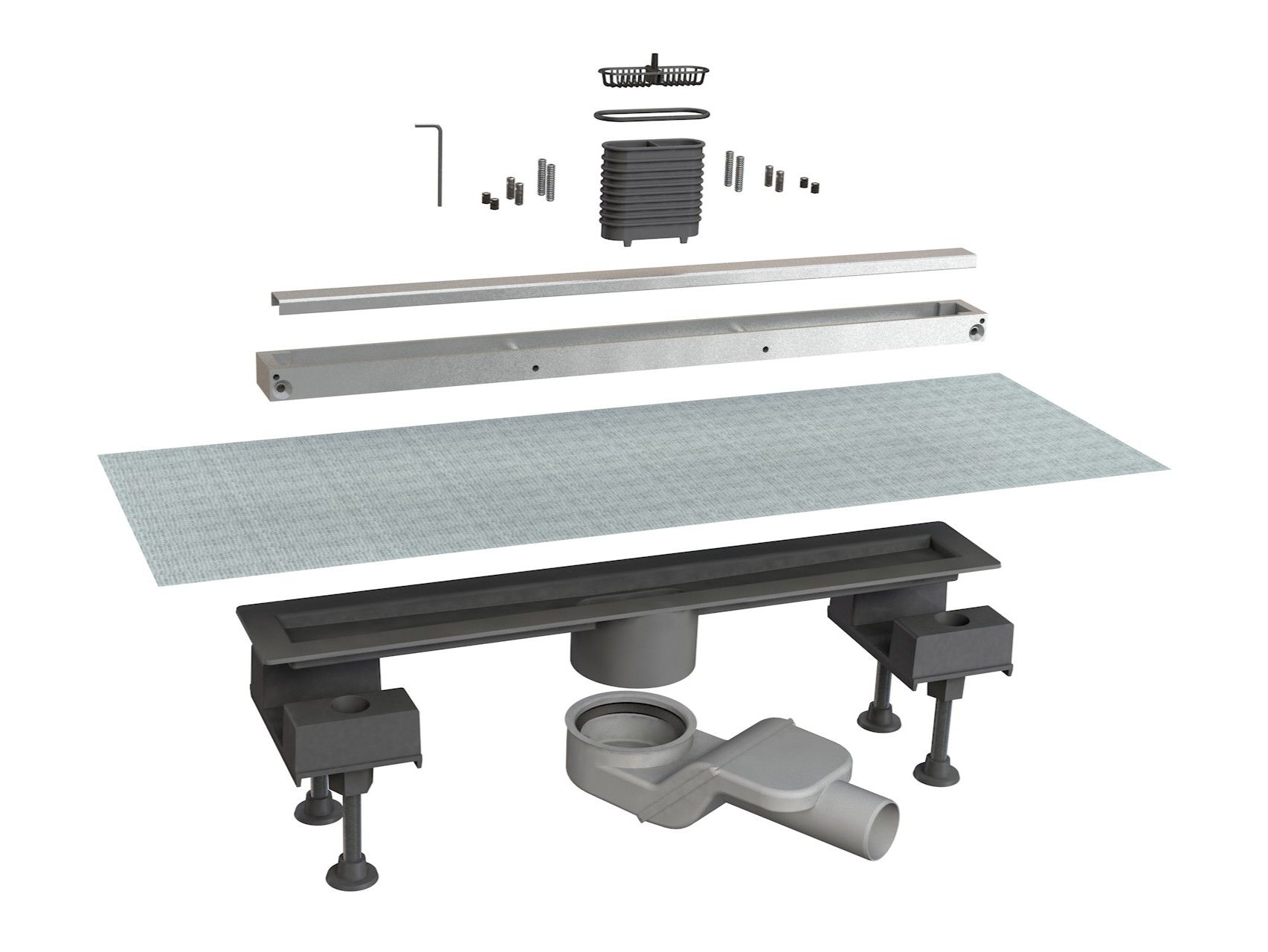 Слив для душа из нержавеющей стали Bonomini Canalissima ARCH-00035310 - Вид №1
