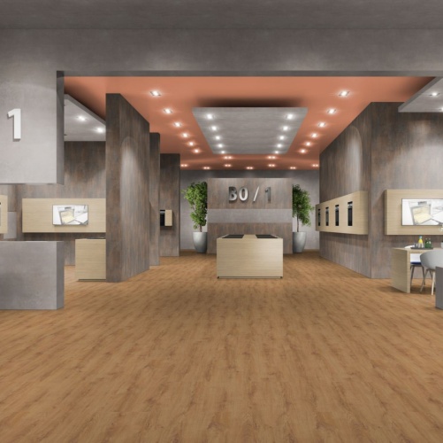 Пробка EGGER Cork+ Оденвальд (Гладкая) 1292х193 мм 1201400003 - Вид №36