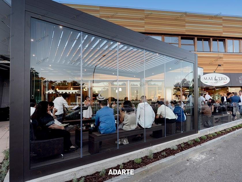 ADARTE Фиксированное панельное остекление с алюминиевой структурой Vysta A1705 