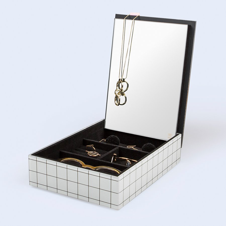 Шкатулка для украшений the pool DOIY  253259 Черный  - Вид №2