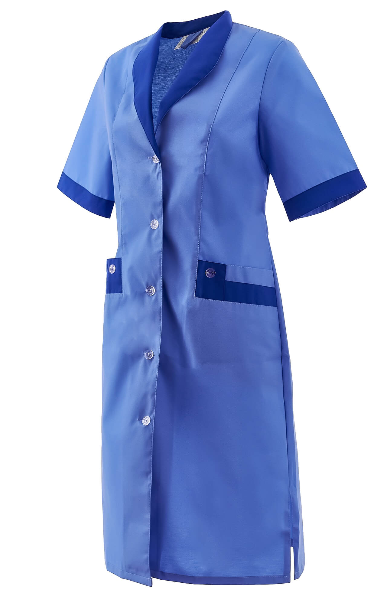 61745 Халат "Радуга" короткий рукав  Одежда для обслуживающего персонала  размер 46 Спецодежда  - Вид №1