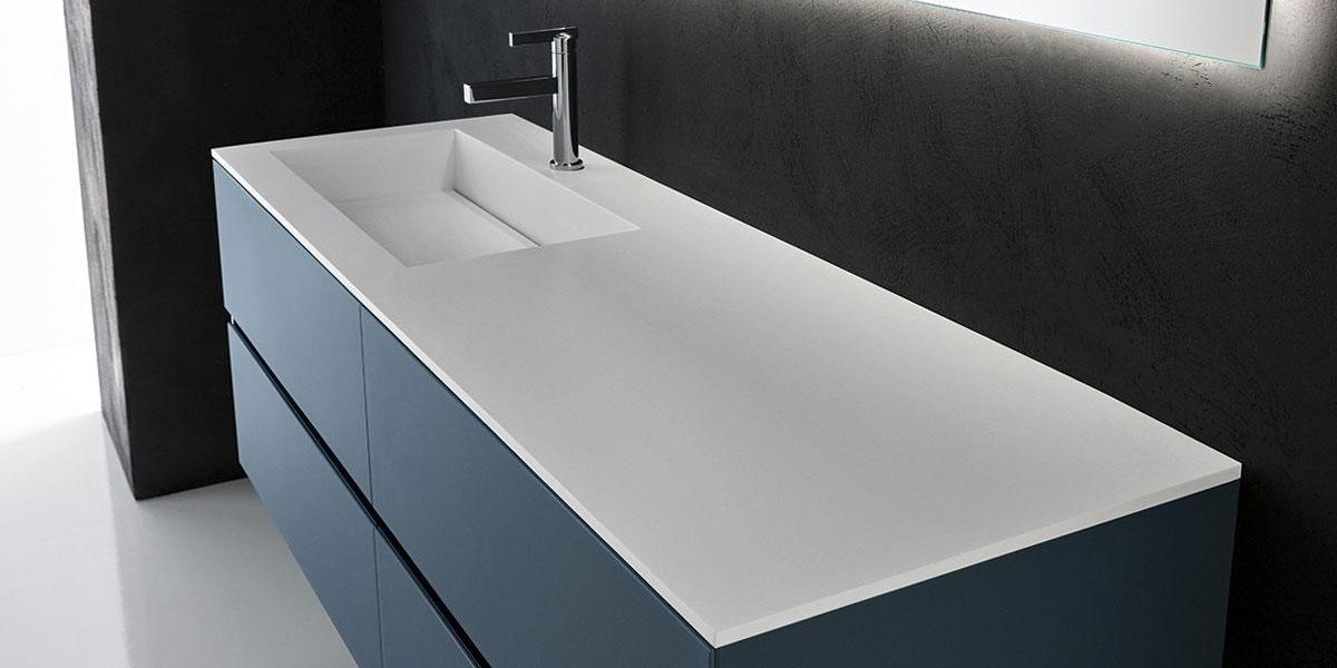 Мебель для ванной в матовой отделке Crystal CY01 OASIS BATHROOM Master Crystal - Вид №2