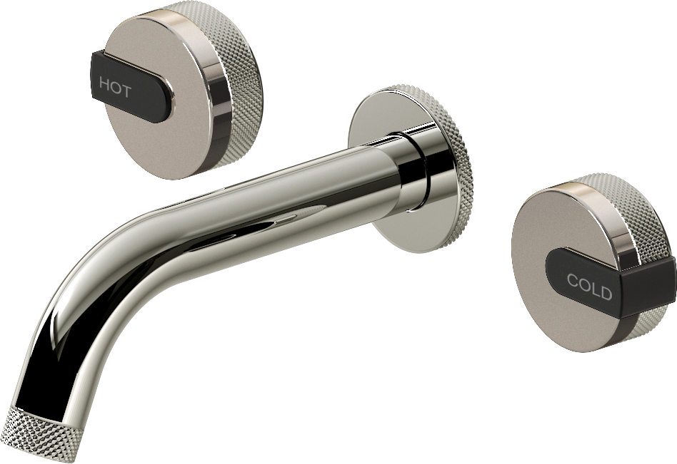 E-11530-R1PN-L1MBK-PC Смеситель для умывальника из 19,1см носикем (внешняя часть) GRAFF MOD+