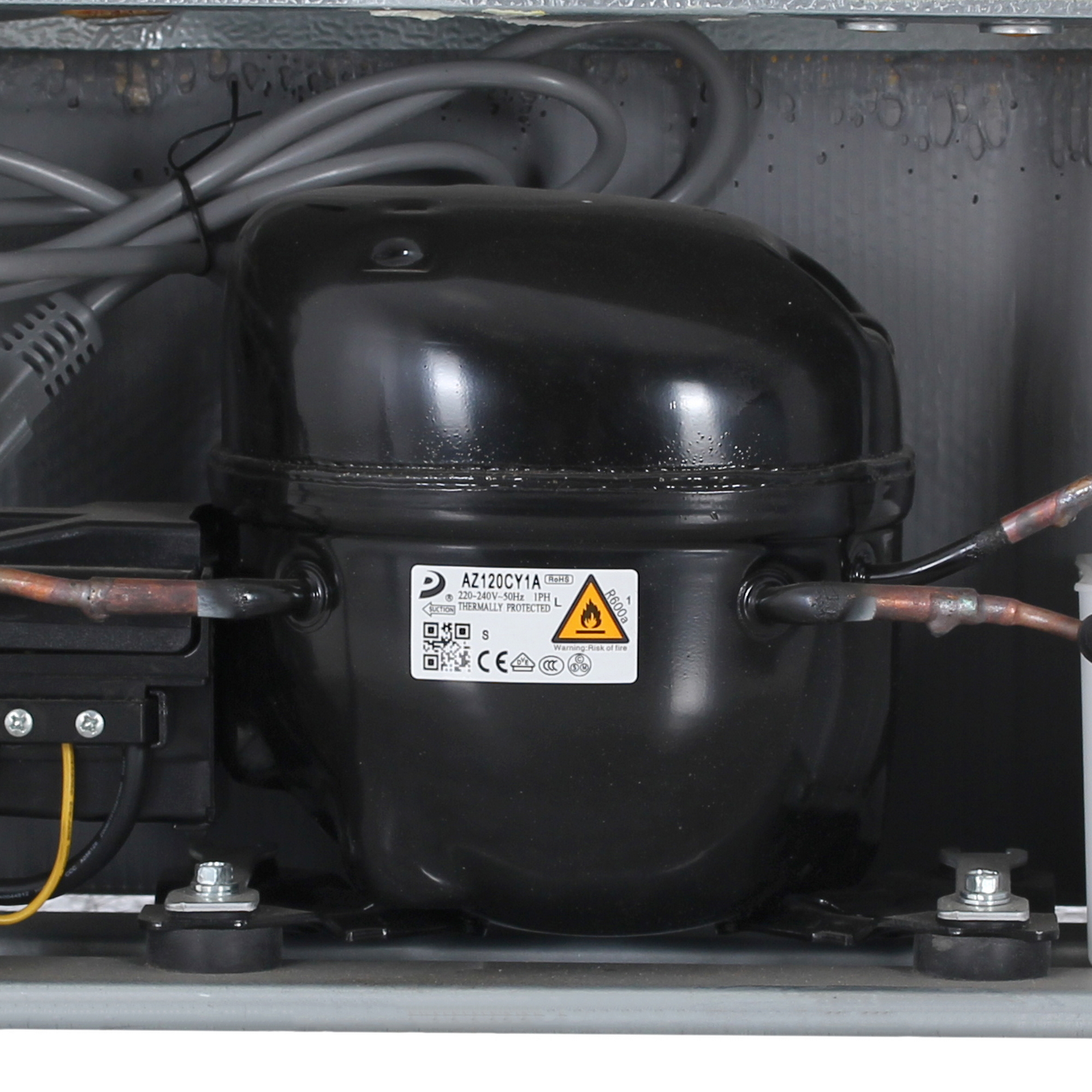 9193418 Холодильник с морозильником   WILLMARK RFN-425NFD серый STDN-0033688 - Вид №11