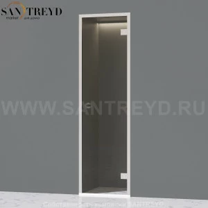 Effegibi FIT 65 Стеклянная правая дверь без порога с профилем из алюминия. Размеры: длина 65 см, высота 190 см HP10010008