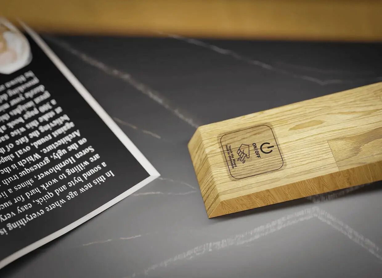 Деревянная настольная лампа Radis SPEED ARCH-00152998 - Вид №3