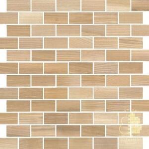 Мозаика и 3D панели из дерева Tarsi Кирпич 211 Ясень Селект (Гладкая) 331х331 мм.