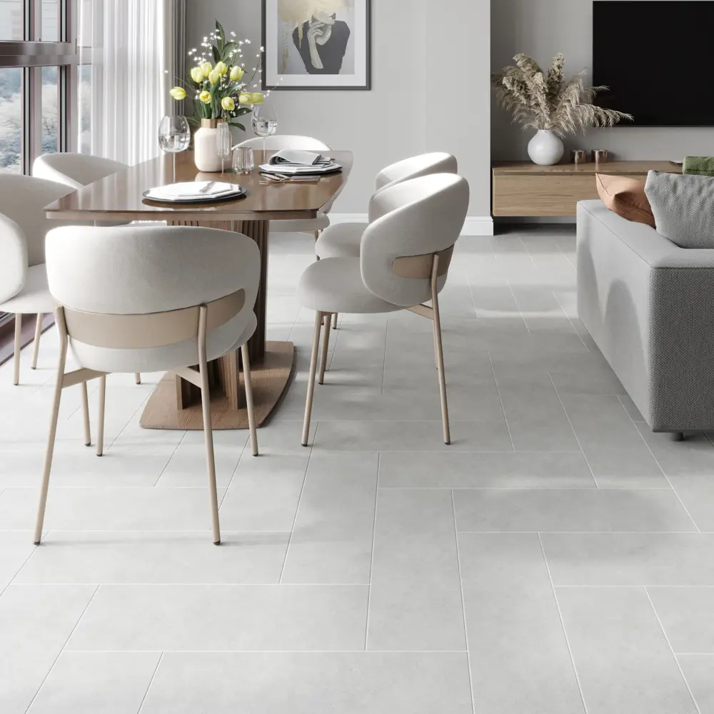 Глазурованный керамогранит LB Ceramics Холодное солнце 19.9x60.3 см 0.96 м² матовый цвет светло-серый STLM-2087646