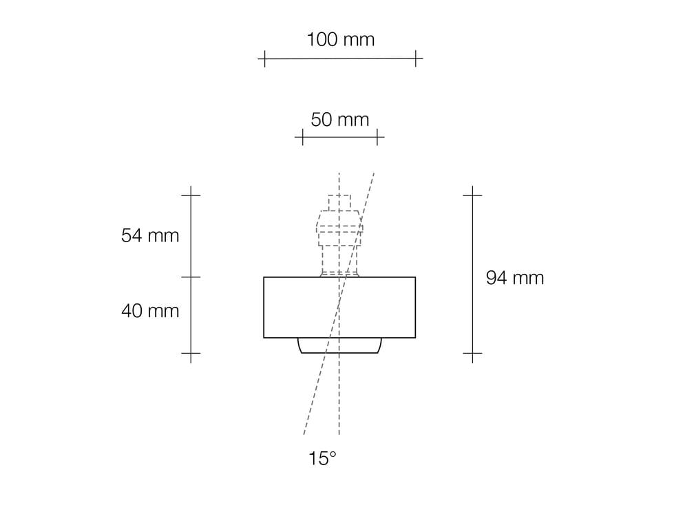 Поворотный гипсовый встраиваемый светильник для подвесных потолков Tecnico LELANTO ARCH-00051216 - Вид №9