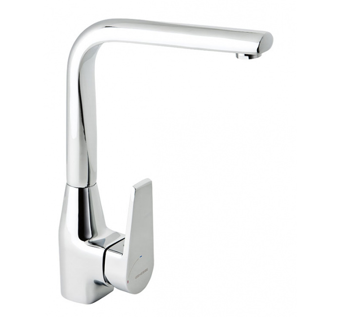 GENEBRE 64201 04 45 66 Смеситель для мойки, однорычажный, холодный старт  - Вид №1