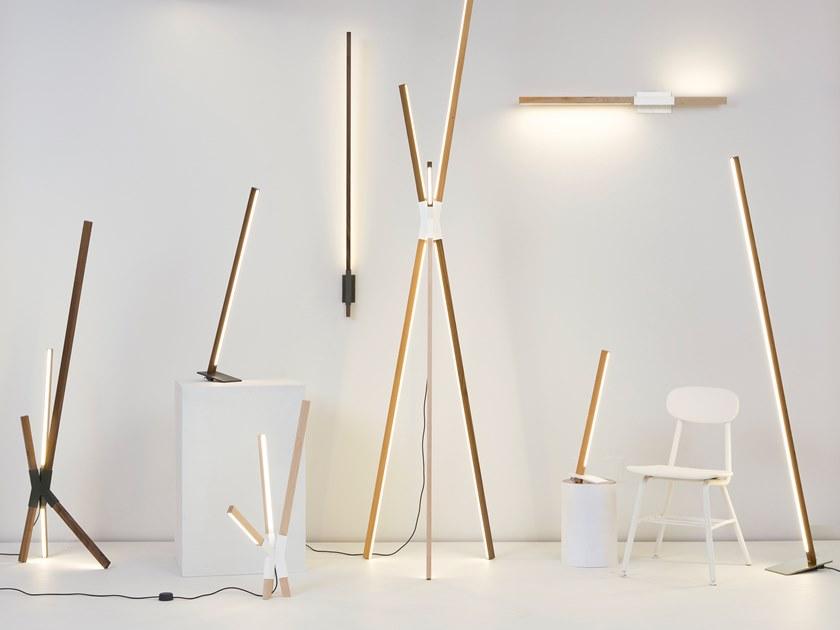 Торшер из дерева светодиодный Portable Santreyd sun-id-1485898 - Вид №3