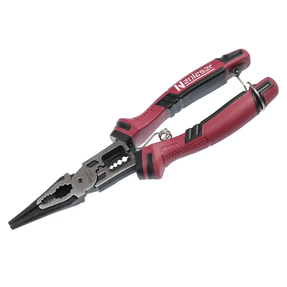 Многофункциональные длинногубцы Neolaser с обжимом и съёмом изоляции 89430777 STLM-1574387