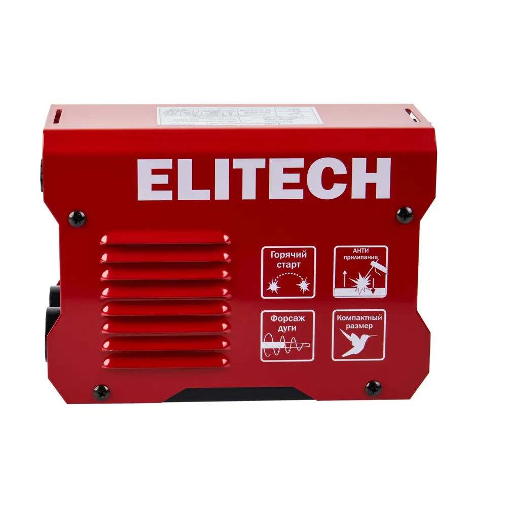 Сварочный инвертор Elitech ИСА 200 для профессиональных и бытовых работ 89372984 STLM-1517616 - Вид №4