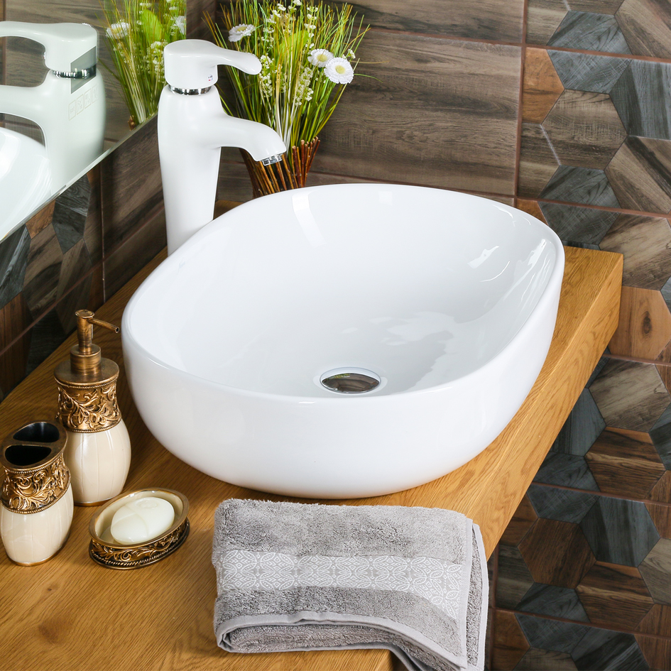 Накладная раковина melana mln-5006 5006-805 - Вид №2