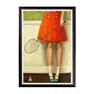 237039157_1818 Арт-постер "Бадминтон" Object Desire