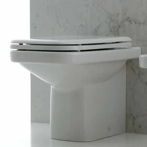 42837 Приставной унитаз напольный Белый  Moss Италия