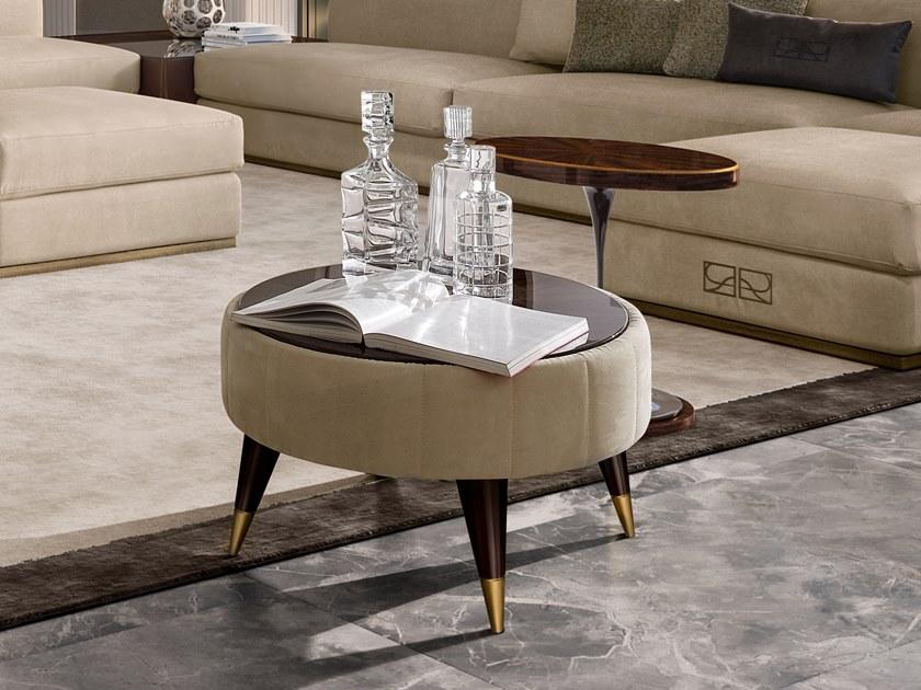 Barnini Oseo Круглый кожаный журнальный столик Richmond upon thames Rc94 - rc95 - Вид №1