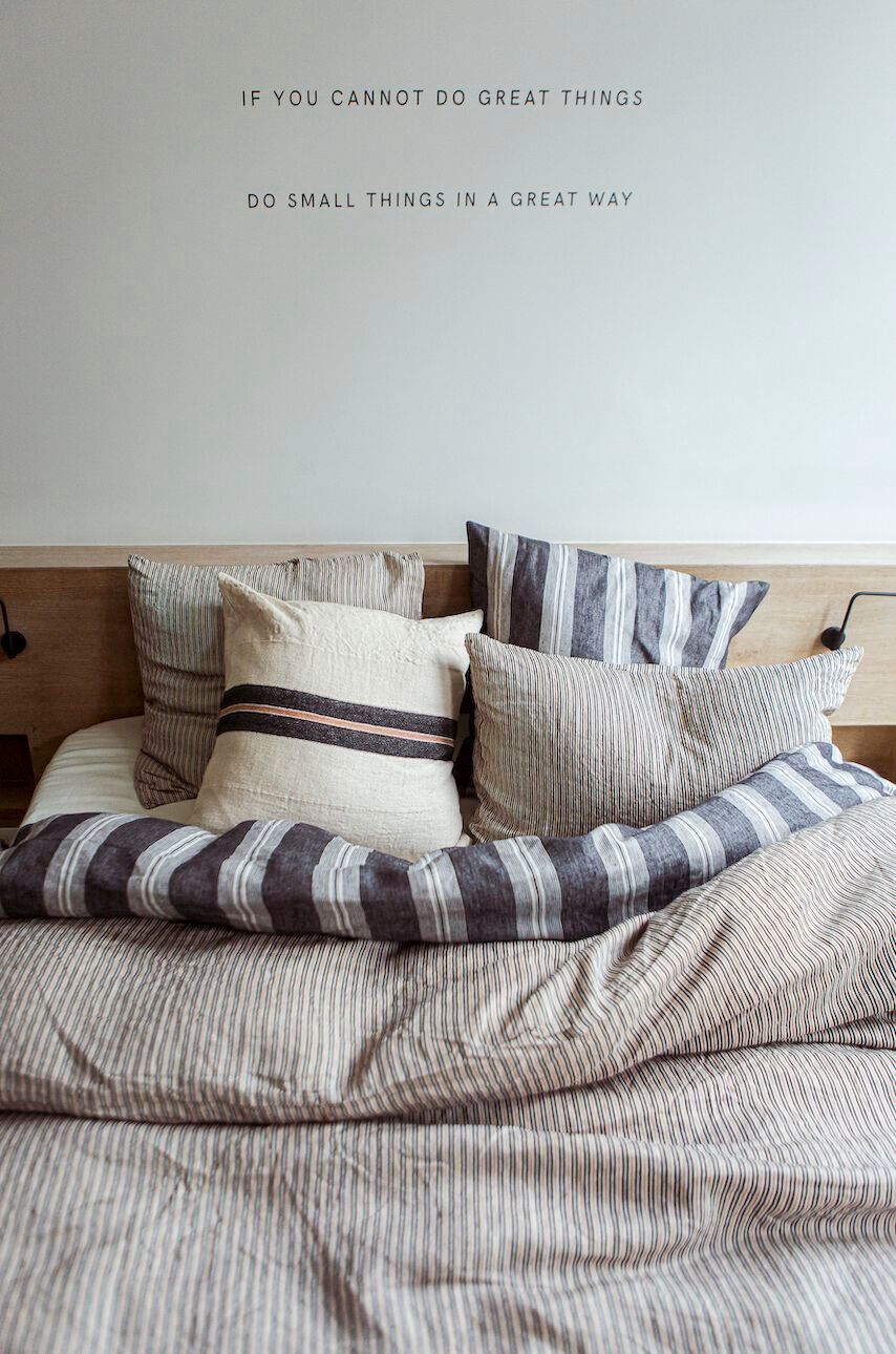 Постельное белье в полоску Libeco Home San Gabriel Stripe ARCH-00099815 - Вид №1