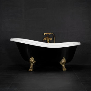 20000697 Ванные Комнаты Victoria 1570 En / Белые Античные Лапы Westerbergs Черно-Белый