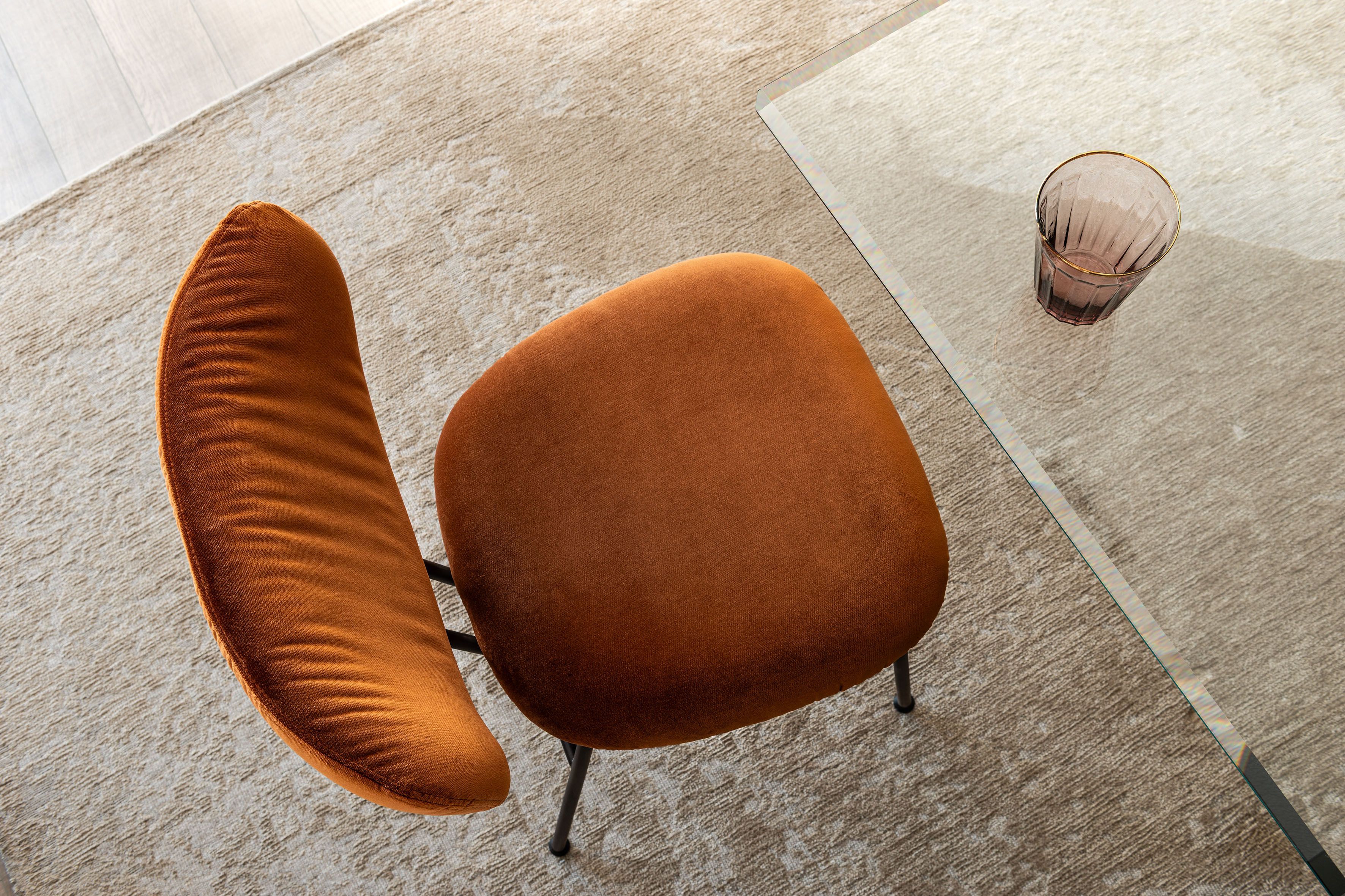 Мягкий стул из ткани Cattelan italia CHLOE ARCH-00098697 - Вид №5