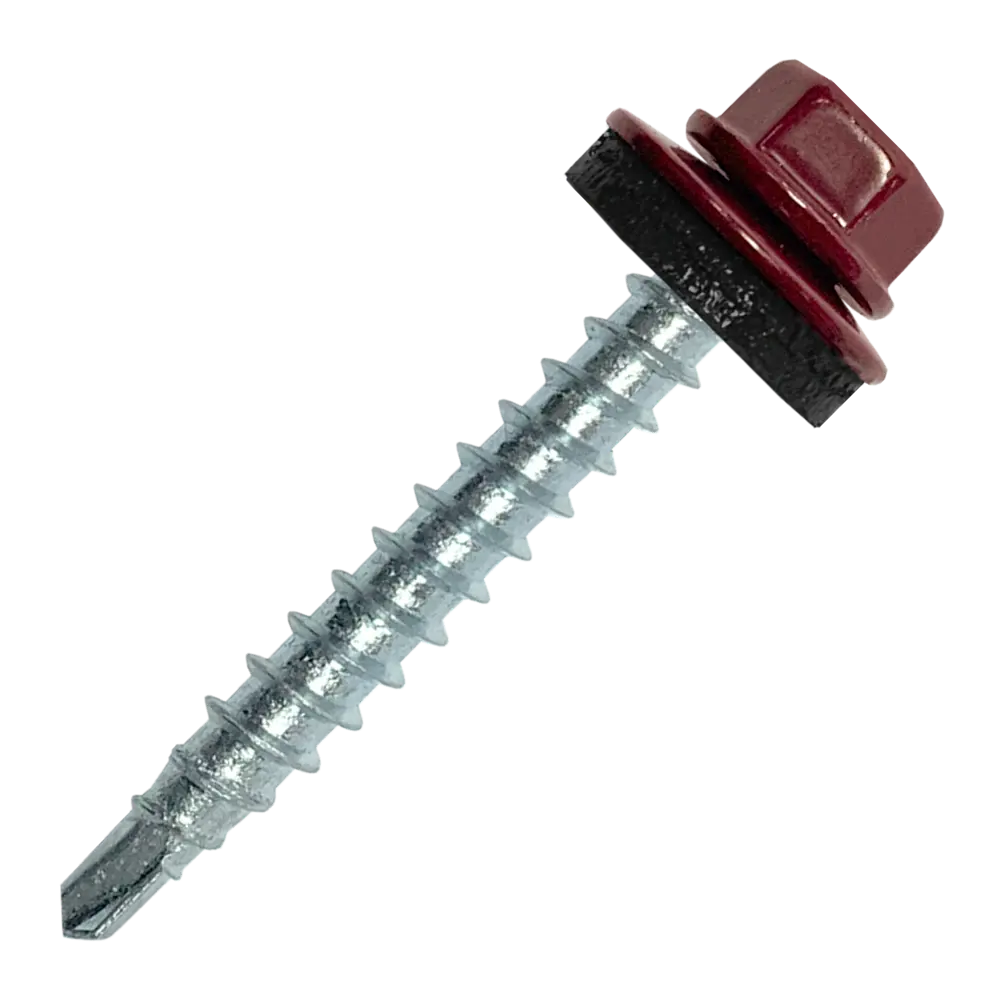 Саморезы кровельные DILWIS по дереву с буром 4.8x35 мм оцинкованные 80 шт 89372465 STLM-1470164