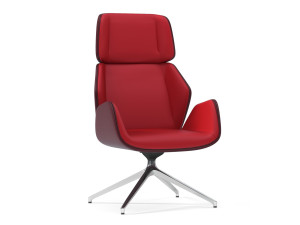 Вращающееся офисное кресло на насесте