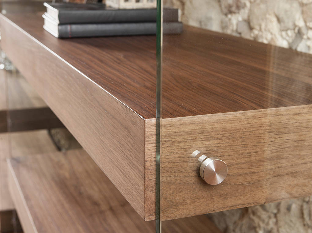 063090 Стеллаж Distincion орех Angel Cerda 