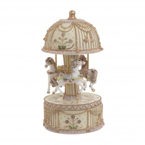 2870814.0002 ШКАТУЛКА-КАРУСЕЛЬ С ДВИЖУЩИМИСЯ ФИГУРКАМИ И МУЗЫКАЛЬНЫМ МЕХАНИЗМОМ TO4ROOMS