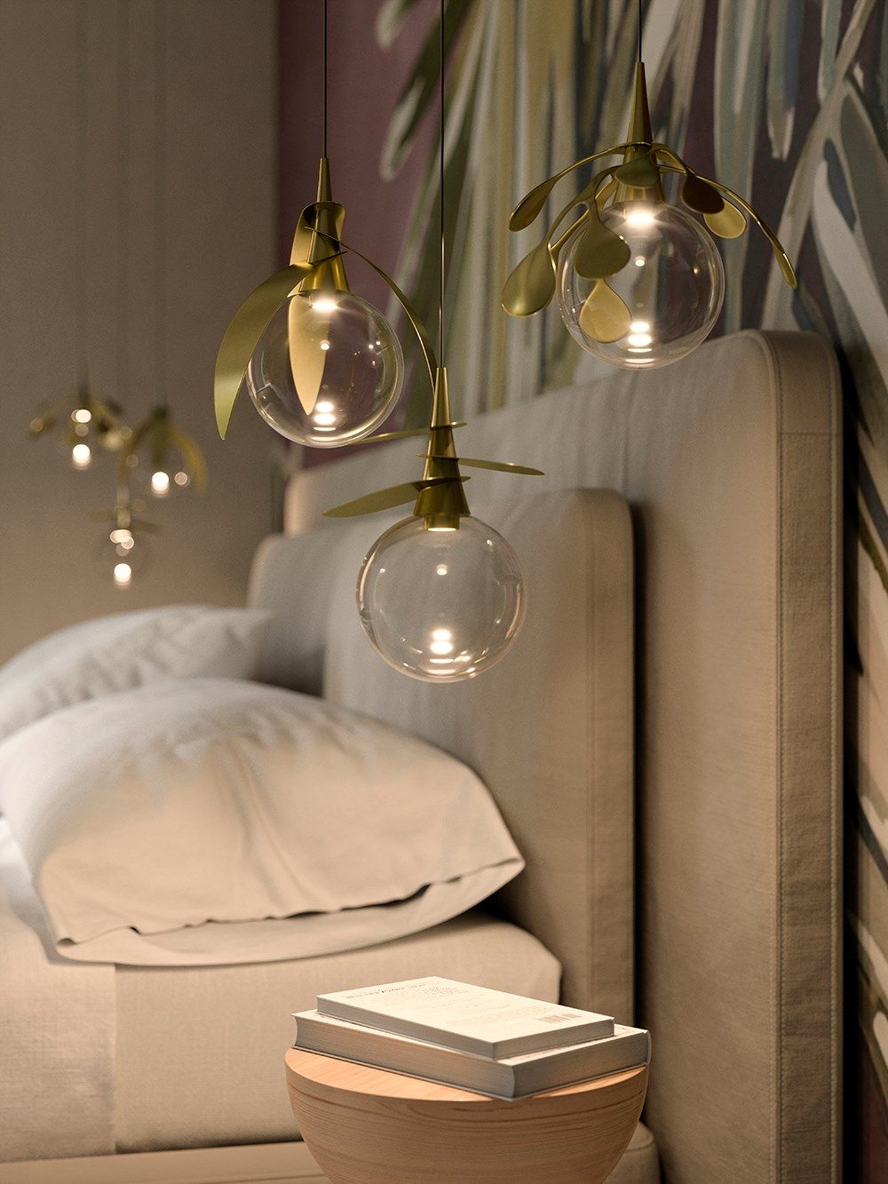 Металлический светодиодный подвесной светильник Cangini & Tucci Vegetal ARCH-00101487 - Вид №2