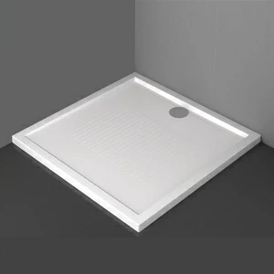 Novellini. Душевой поддон 80x80 см глянцевый белый NEW OLYMPIC