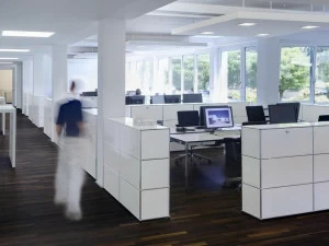 USM Низкомодульный офисный шкаф для хранения из металла Usm haller system