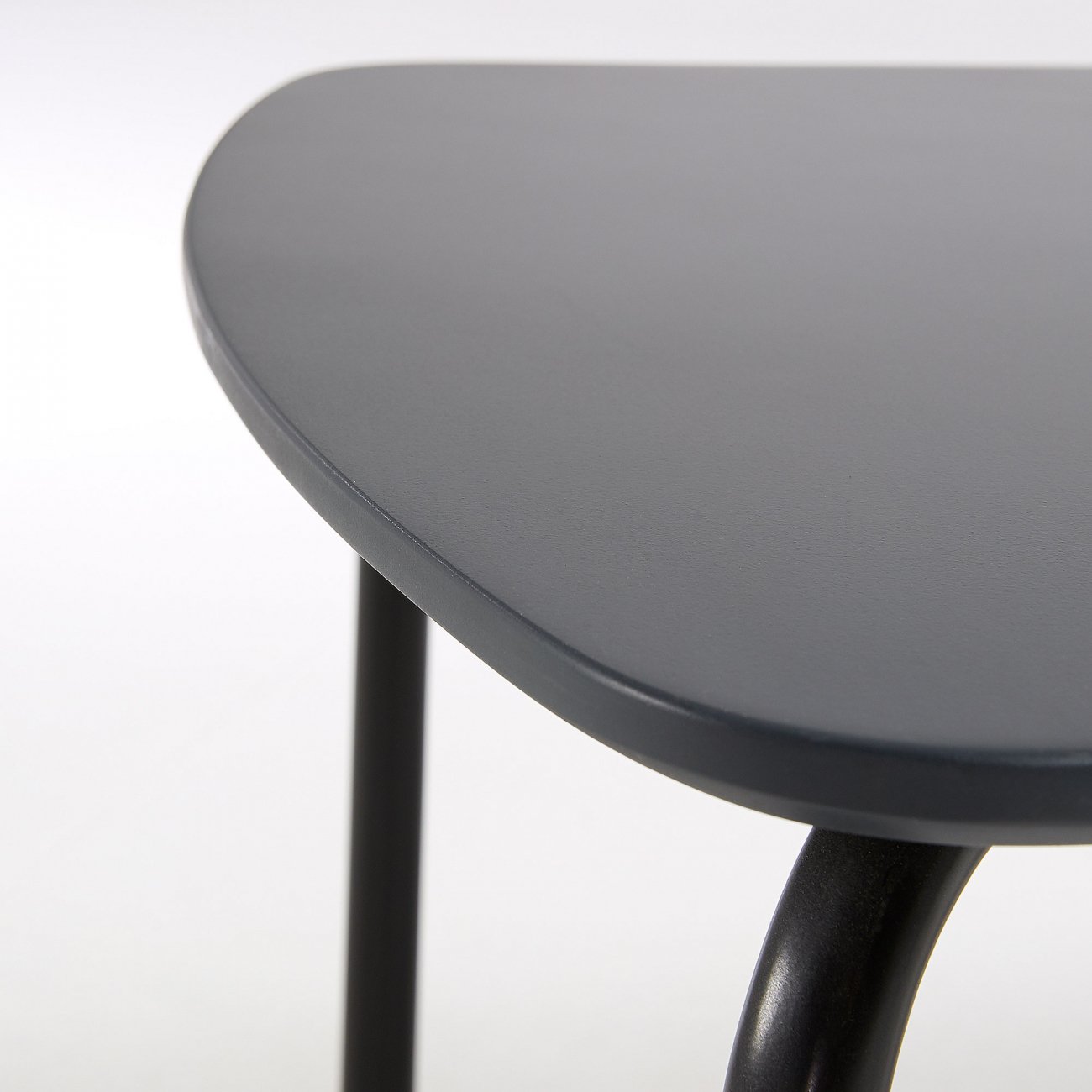 Стол черный, полицемент 160x80 Tramp от La Forma LA FORMA  289003 Черный  - Вид №2