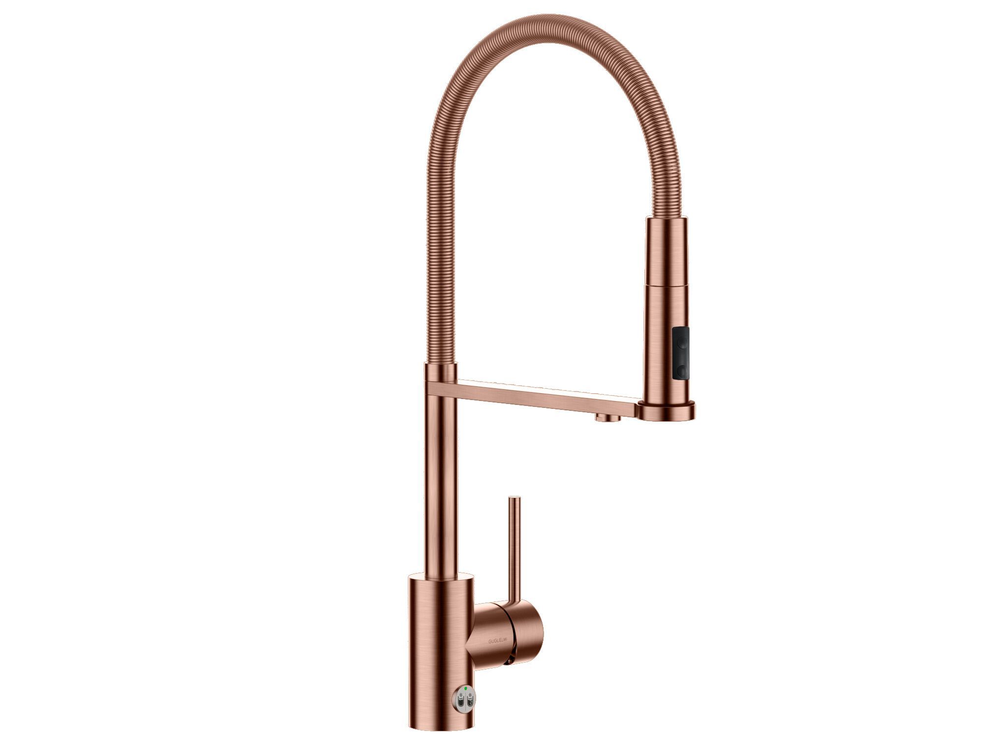 Однорычажный смеситель для кухни с выдвижным ручным душем GUGLIELMI RUBINETTERIE Pura ARCH-00128012 - Вид №3