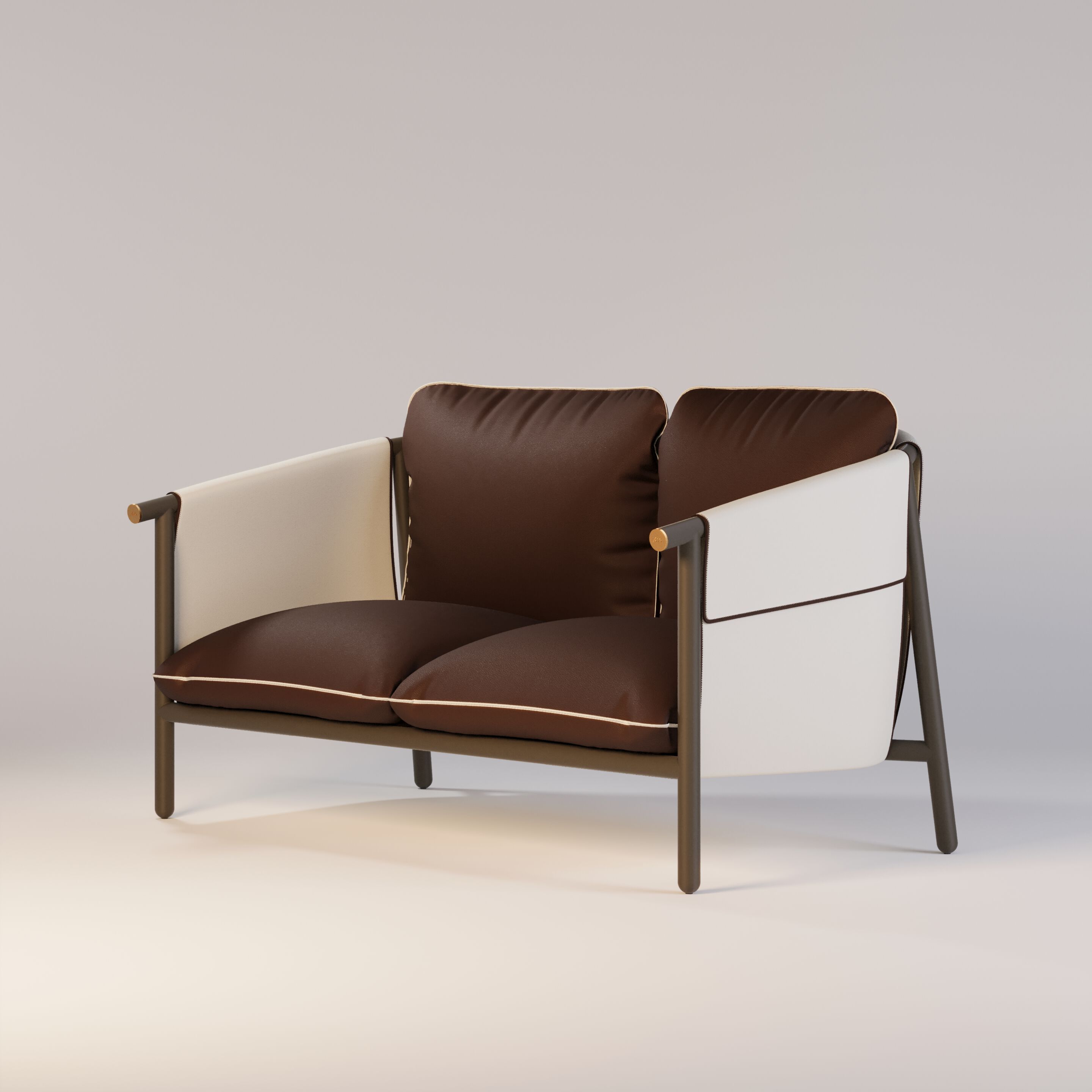 2-местный тканевый садовый диван Myface Селин ARCH-00018650 - Вид №6