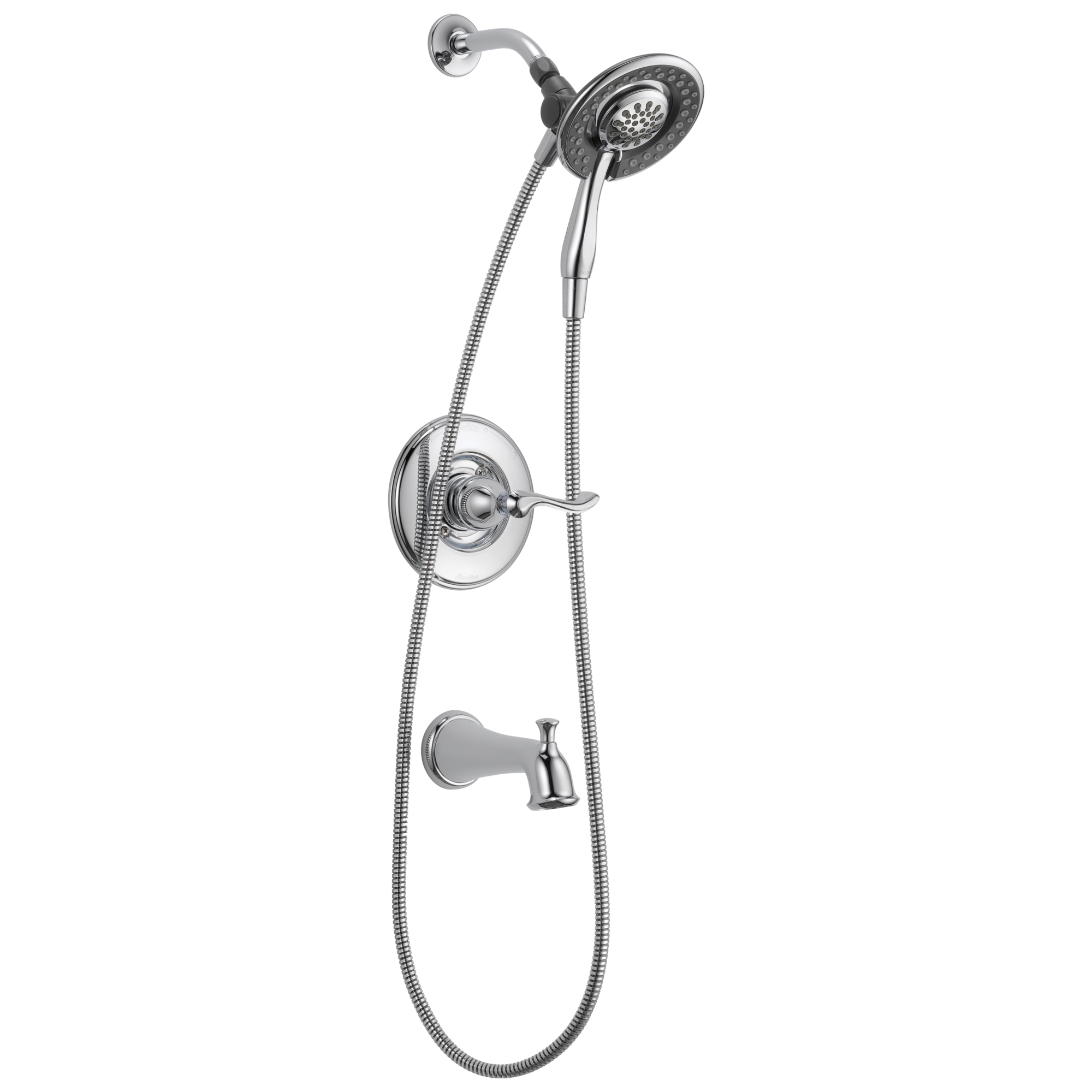 144939-I Ванна и душ Monitor® 14 Series с душем In2ition® Two-In-One Delta Faucet Carlisle Хром 