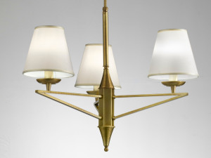 Латунный подвесной светильник