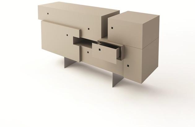 ARKOF LABODESIGN Буфет лакированный с распашными дверцами sun-id-1443228 - Вид №5