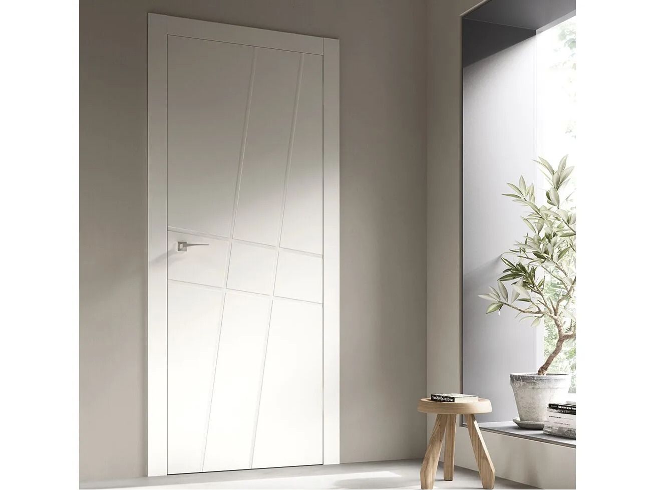 Деревянная распашная дверь с выдвижными петлями Venus Design настоящая ARCH-00085288