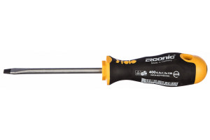 15850389 Плоская шлицевая отвертка 6,5х1,2х100 Ergonic 40065310 Felo