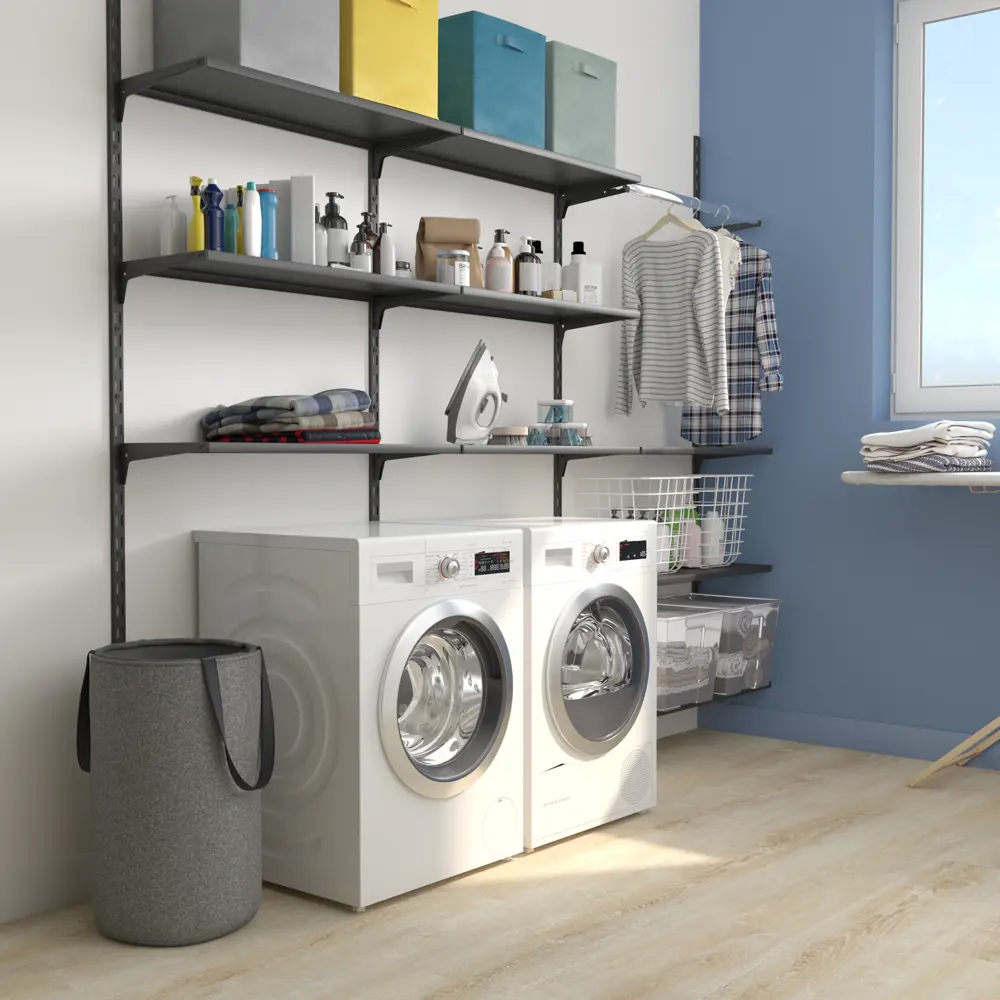 Кронштейн для штанги Spaceo цвет белый STLM-2130241 - Вид №14